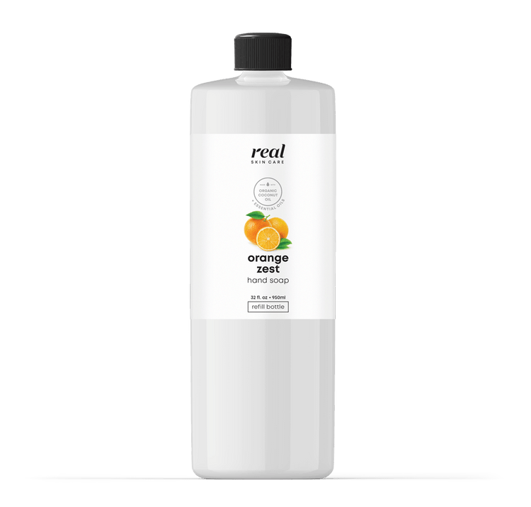 organic hand soap refill handsoap organic all-natural orange zest citrus 