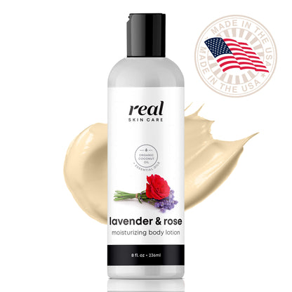 organic all-natural body lotion coconut oil natural lotion lavender rose